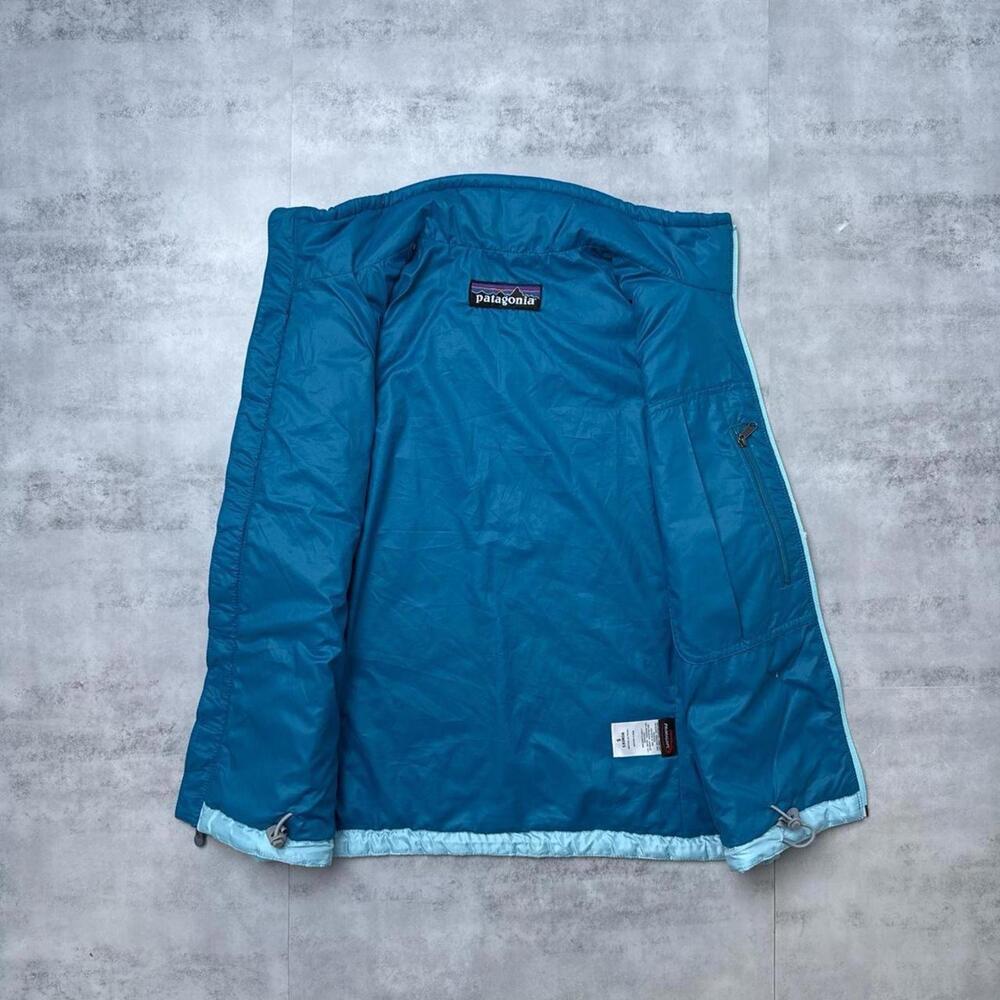 Y2K Patagonia Nano Puffer Blue Vest - Picture 3 of 7